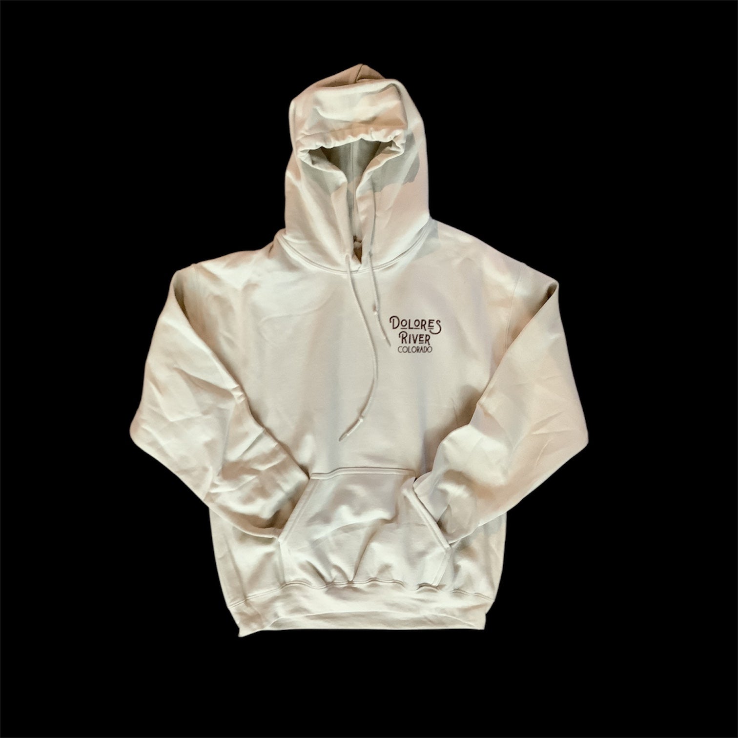 Dolores River Map Hoodies