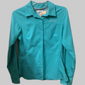 COLUMBIA LS BUTTON DOWN TEAL 011526