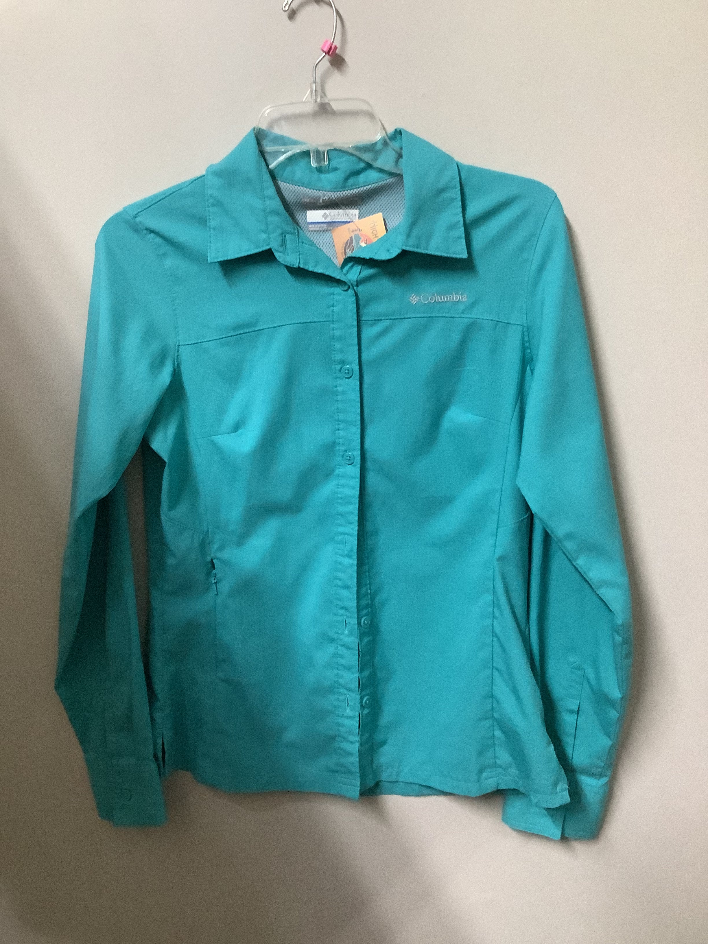 CONSIGNMENT BLUE COLUMBIA LS BUTTON DOWN 011526