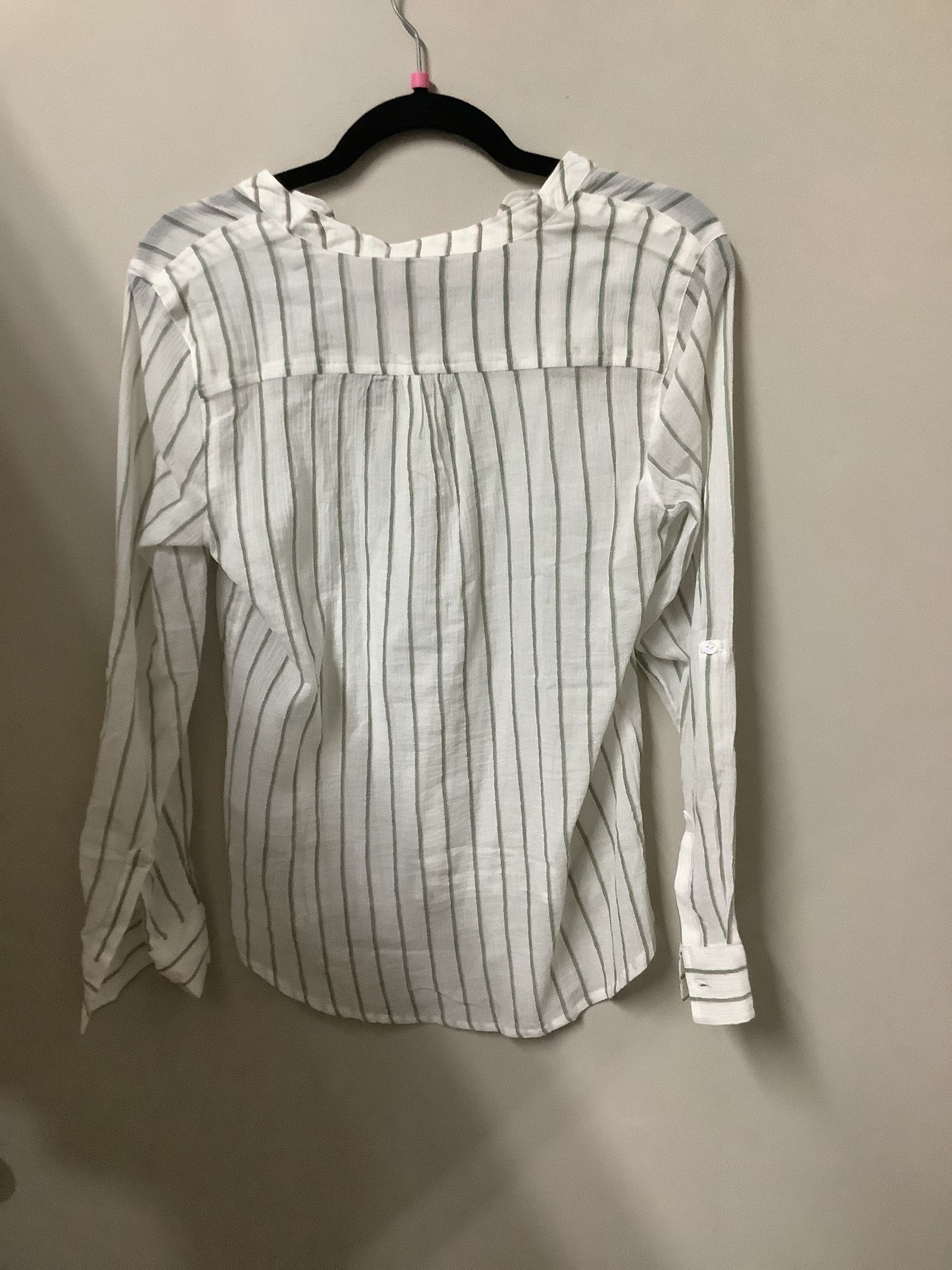 CONSIGNMENT COTTON LS CARVE SHIRT 032526