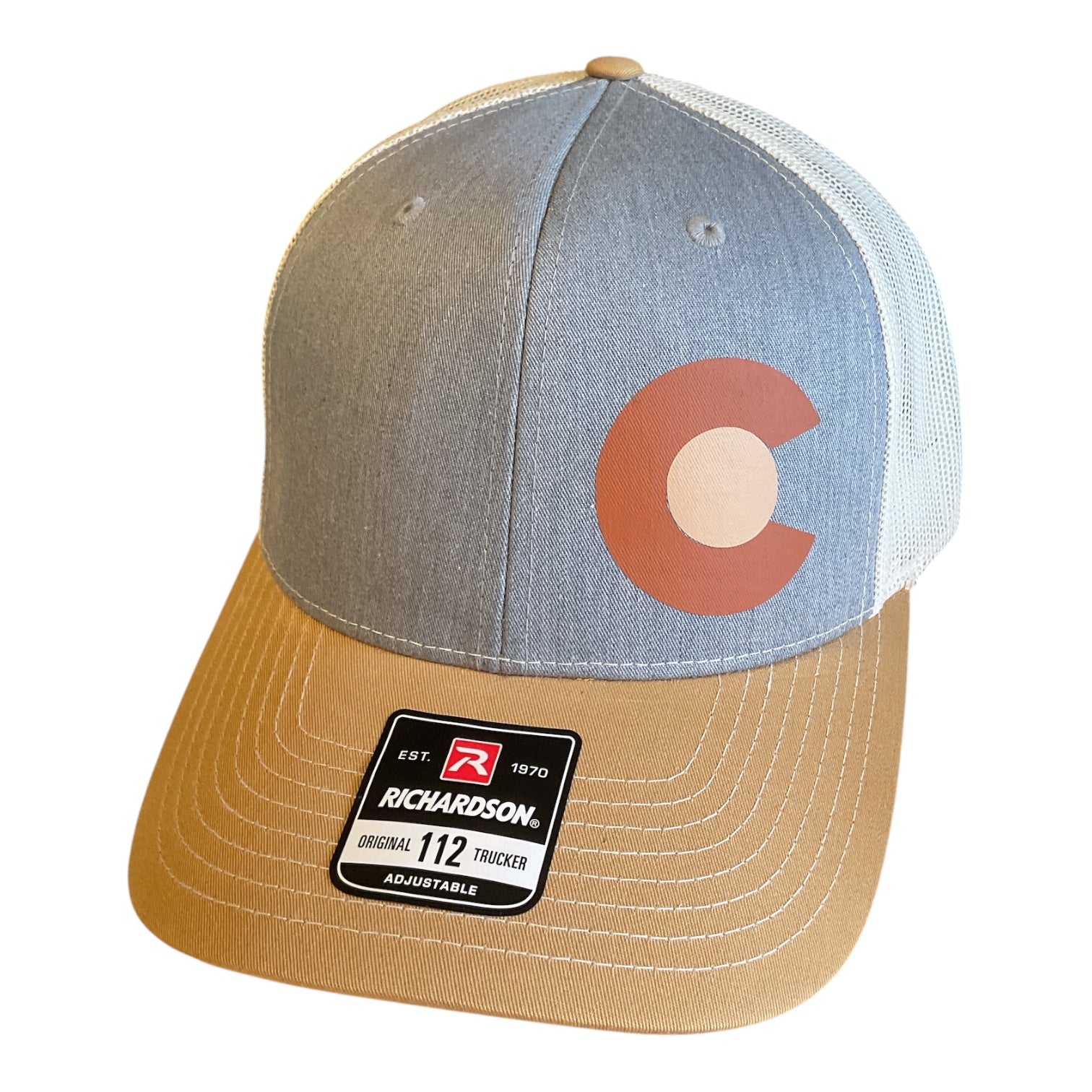 Colorado C Trucker Hat Beige/Amber/Charcoal