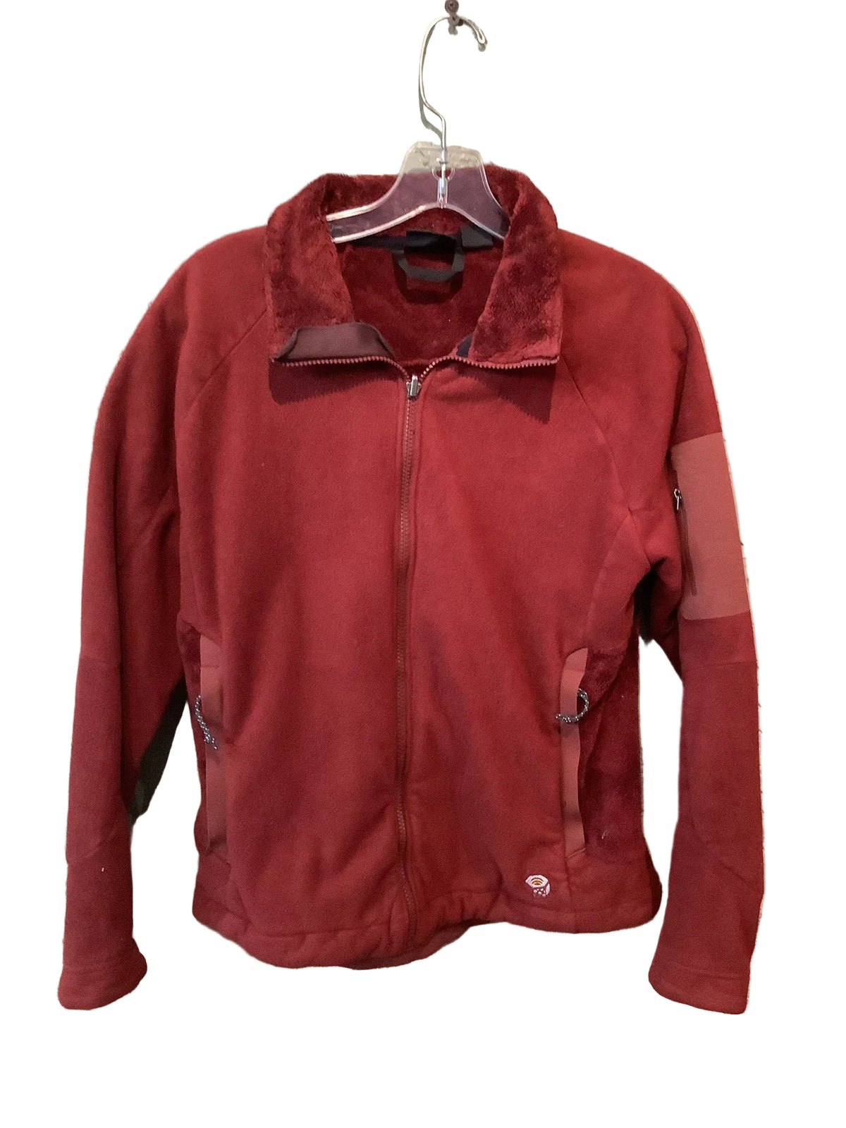 Front of fleece jacket