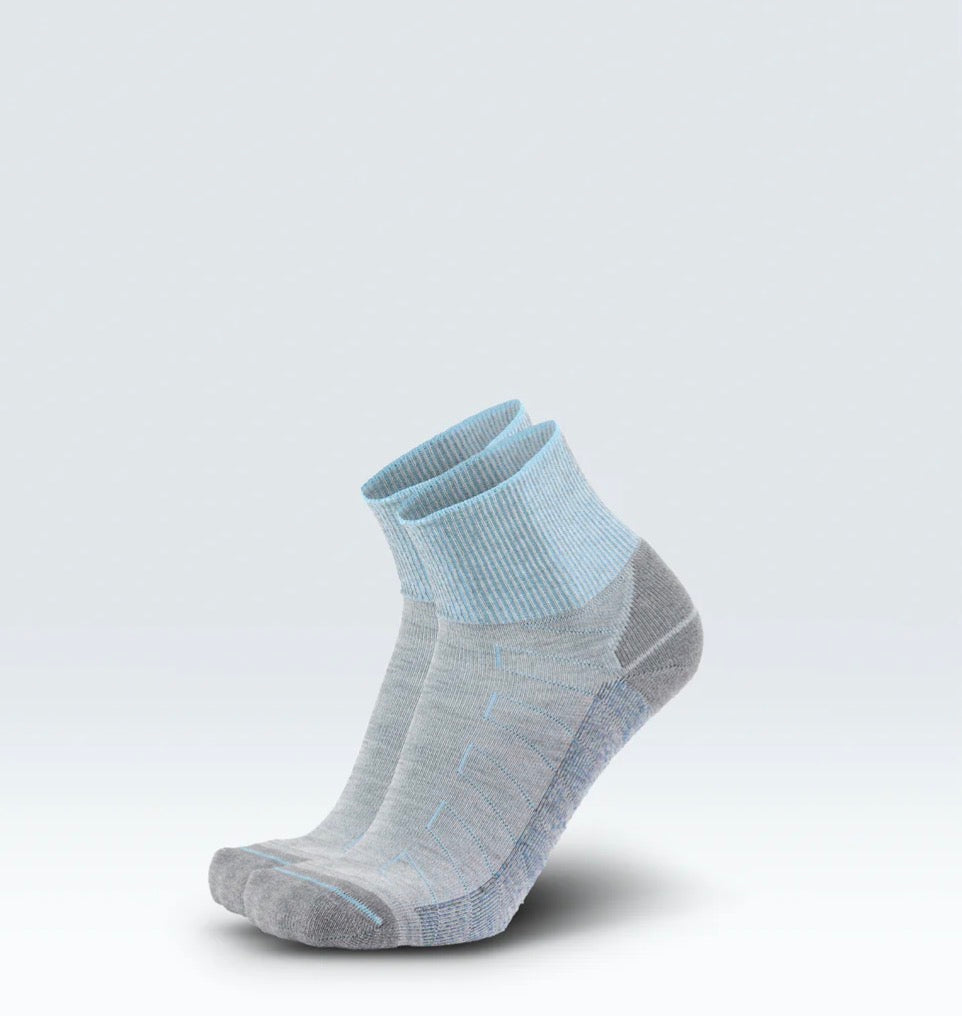 Gordini-Farr - Lightweight Run Quarter 2 Pack Heather Gray