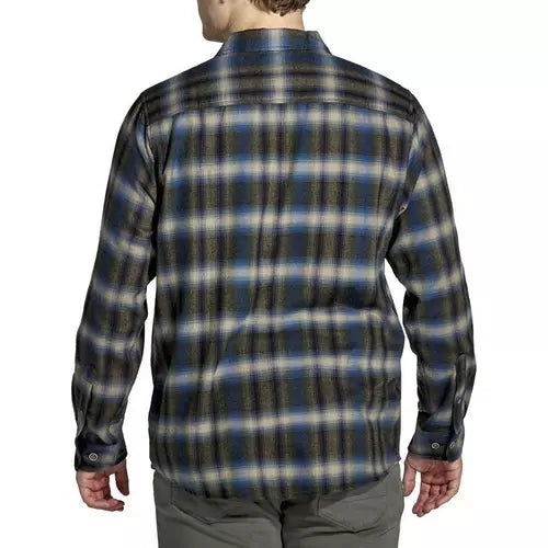 Plaid Courduroy Shirt LS