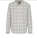 Herringbone plaid shirt