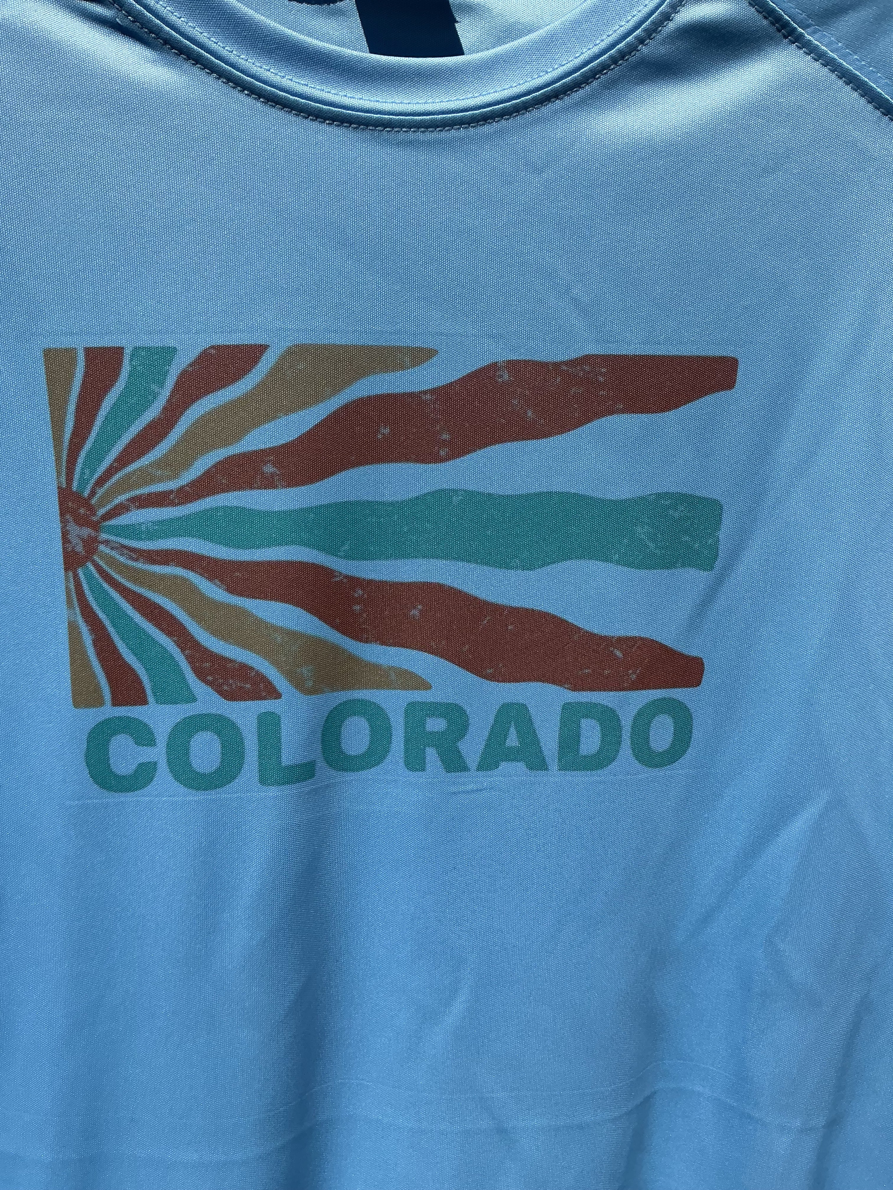 Colorado Retro Sun Shirt Youth