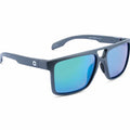 Optic Nerve-Larimer Matte Aluminum Gray w/ Polarized Smoke Lens Green Mirror