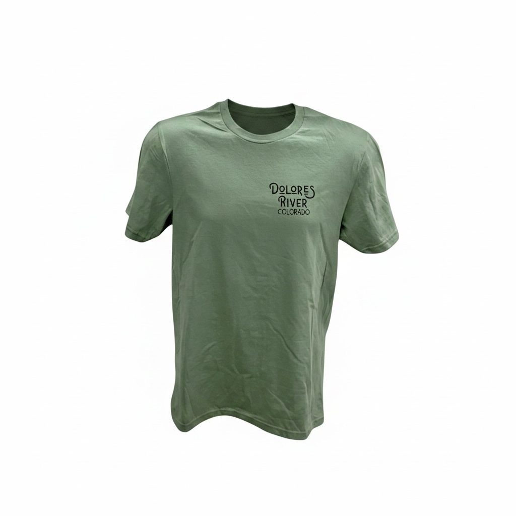 Dolores River Map T-Shirt