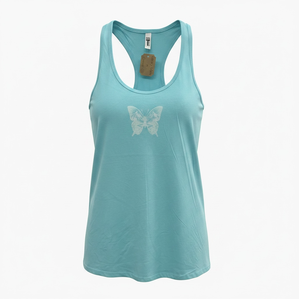 TANK TOP RACERBACK COLORADO BUTTERFLY