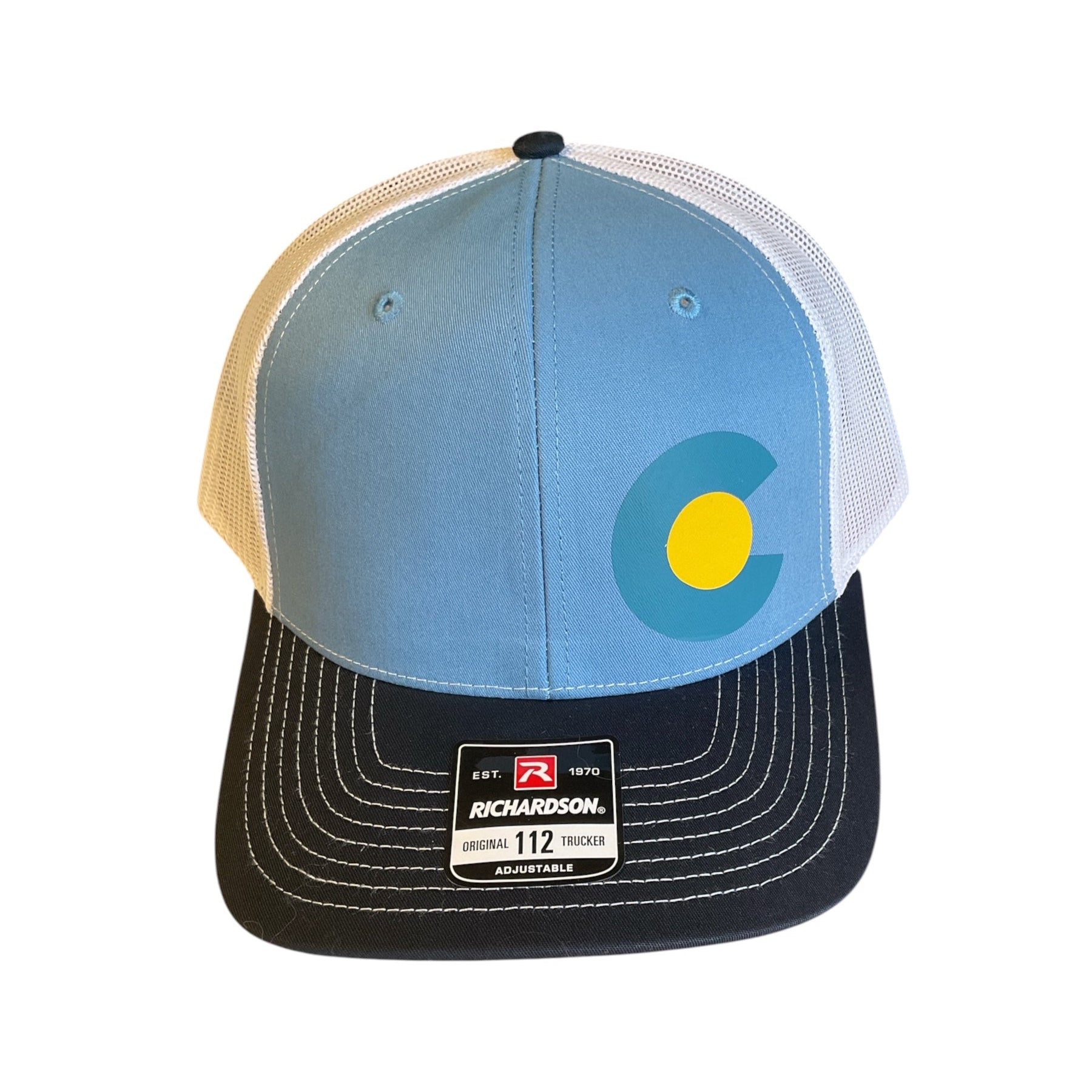 Colorado C Trucker Hat blue/wht/navy/yellow