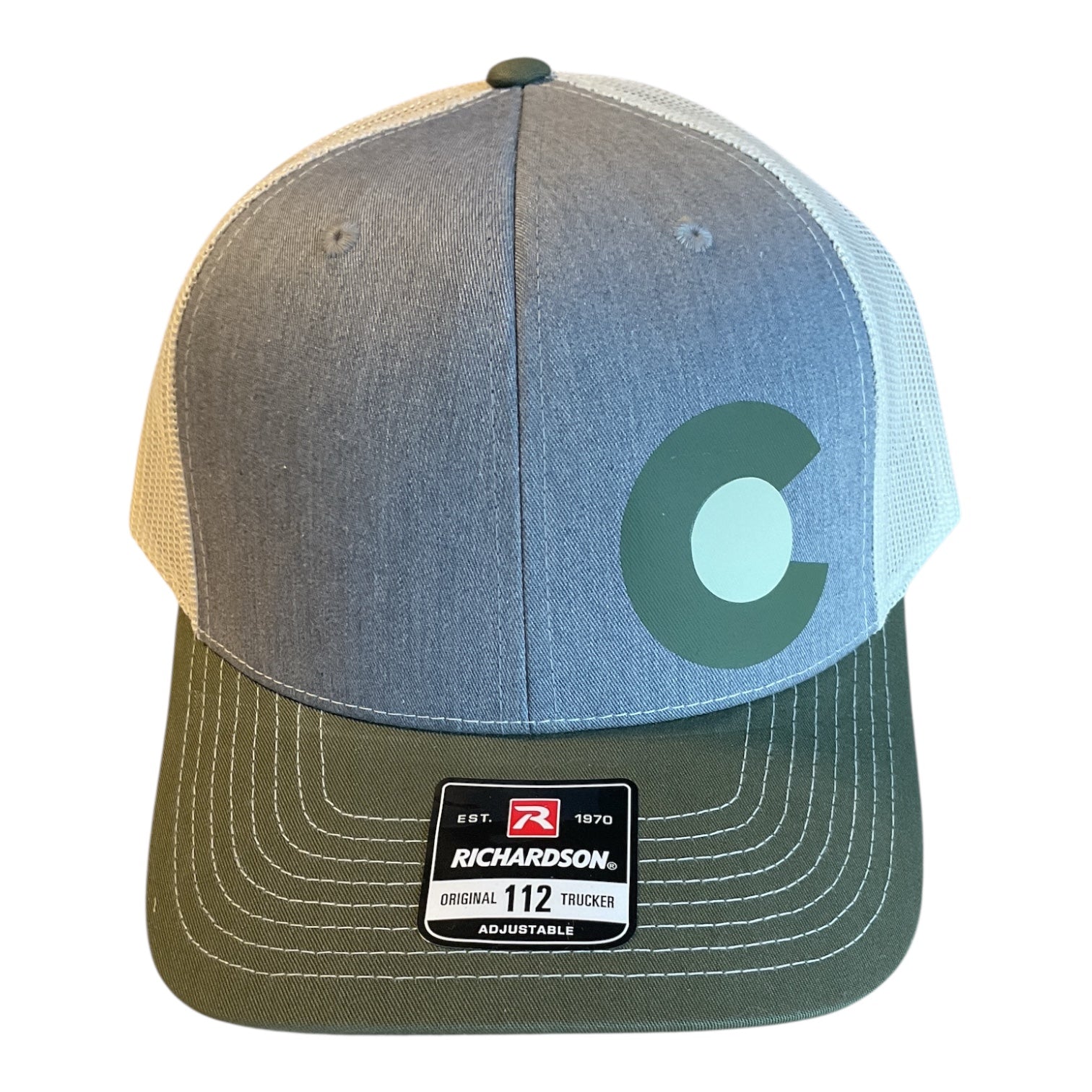 Colorado C Trucker Hat sage/gray/oatmeal