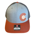 Colorado C Trucker Hat Orange/Charcoal/Gray
