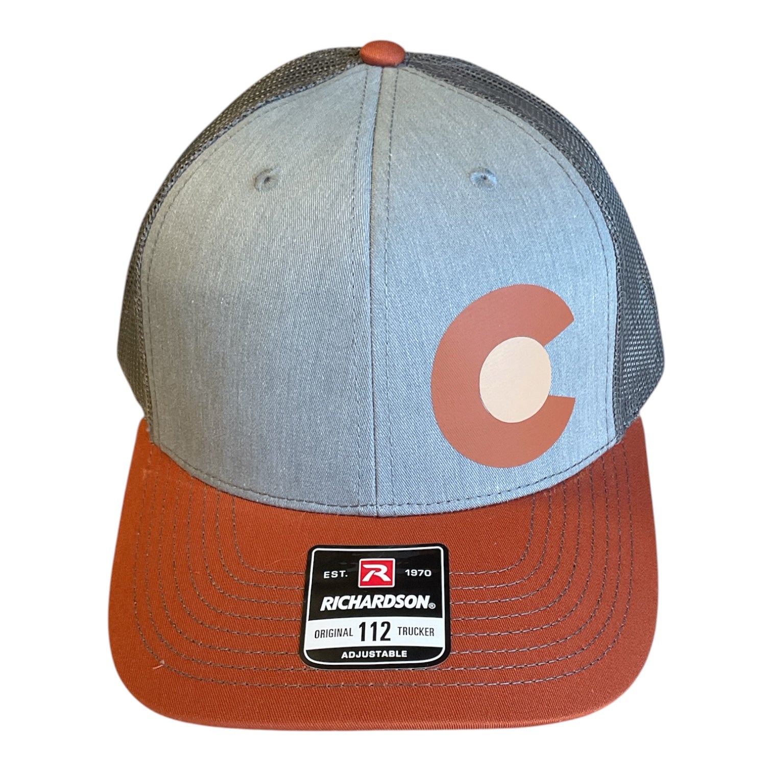 Colorado C Trucker Hat Orange/Charcoal/Gray