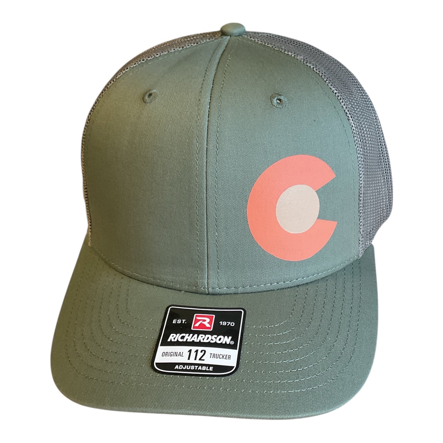 Colorado C Trucker Hat Green/Orange