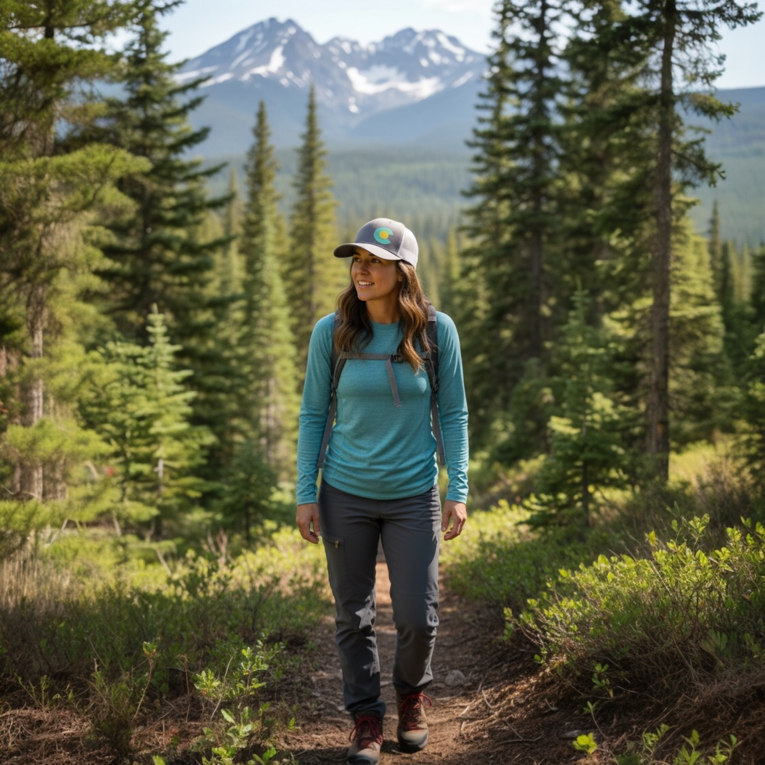 Colorado C Trucker Hat Brown/Beige