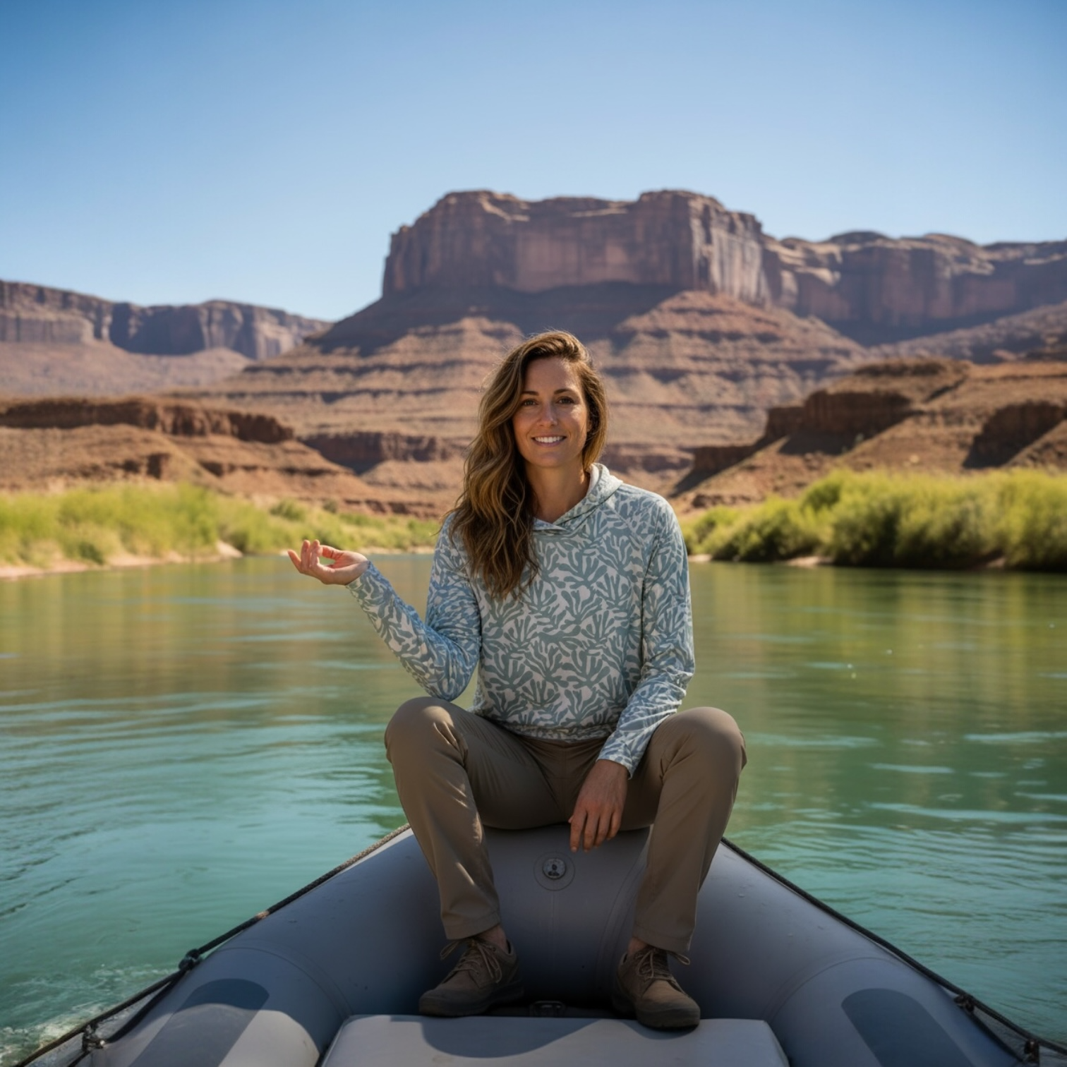 KAVU Sunlite Hoodie Mystic Garden