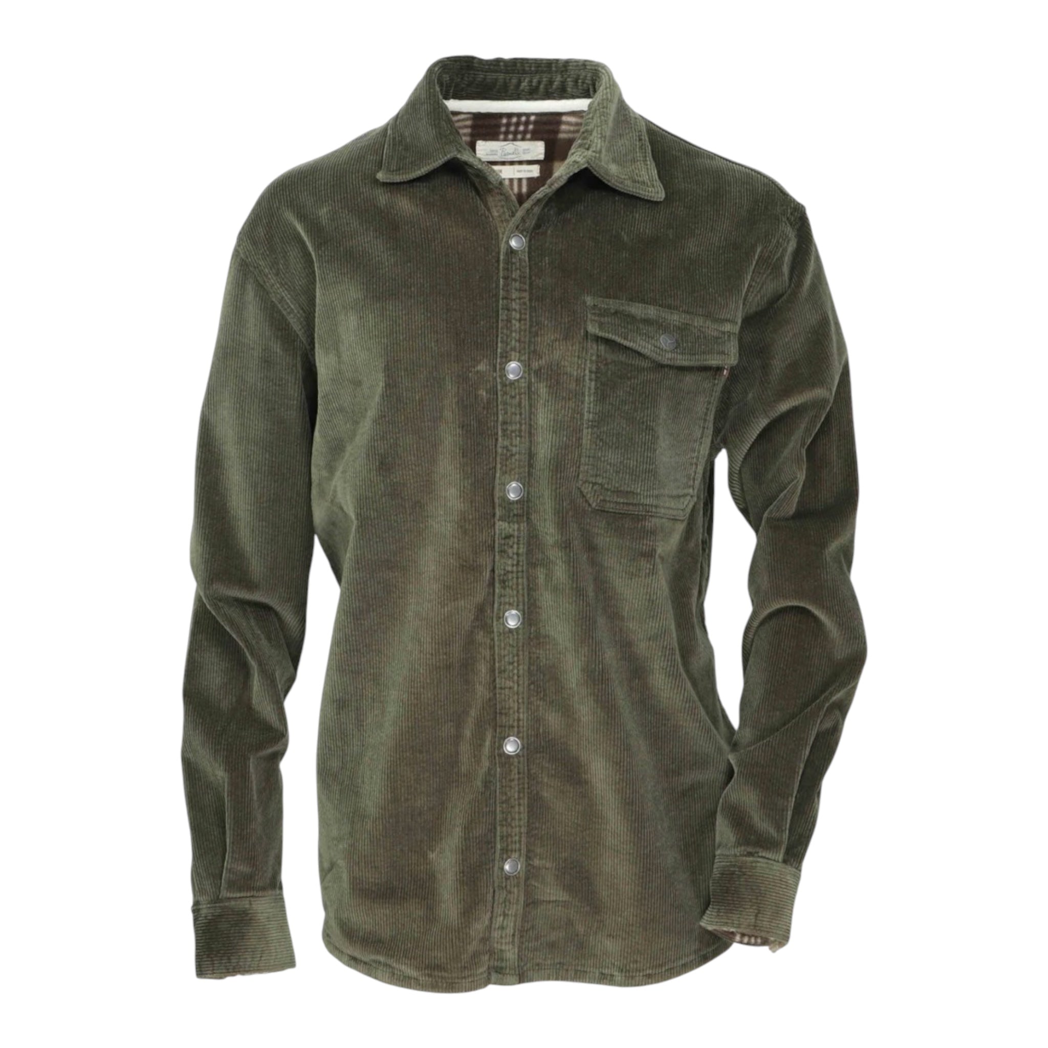 PURNELL-Stretch Cord Shirt Jacket