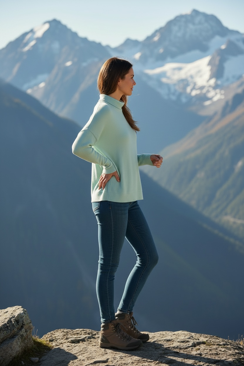 Soft crop knit Abyss