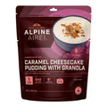 Caramel Cheesecake Pudding with Granola