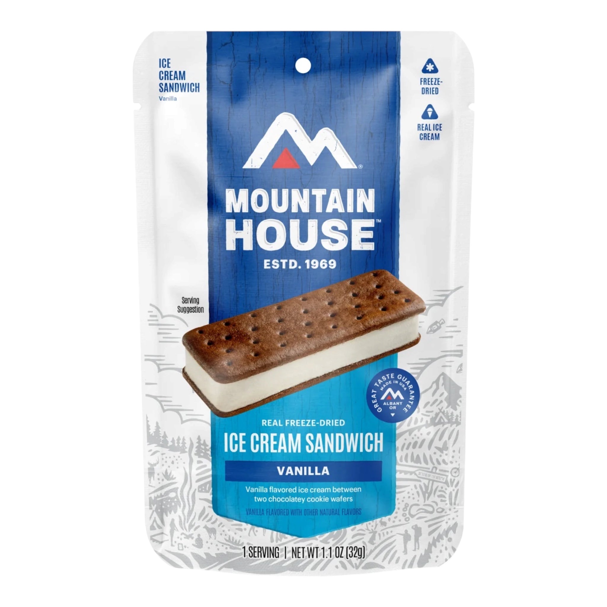 Mountain House Vanilla Ice Cream Sandwich