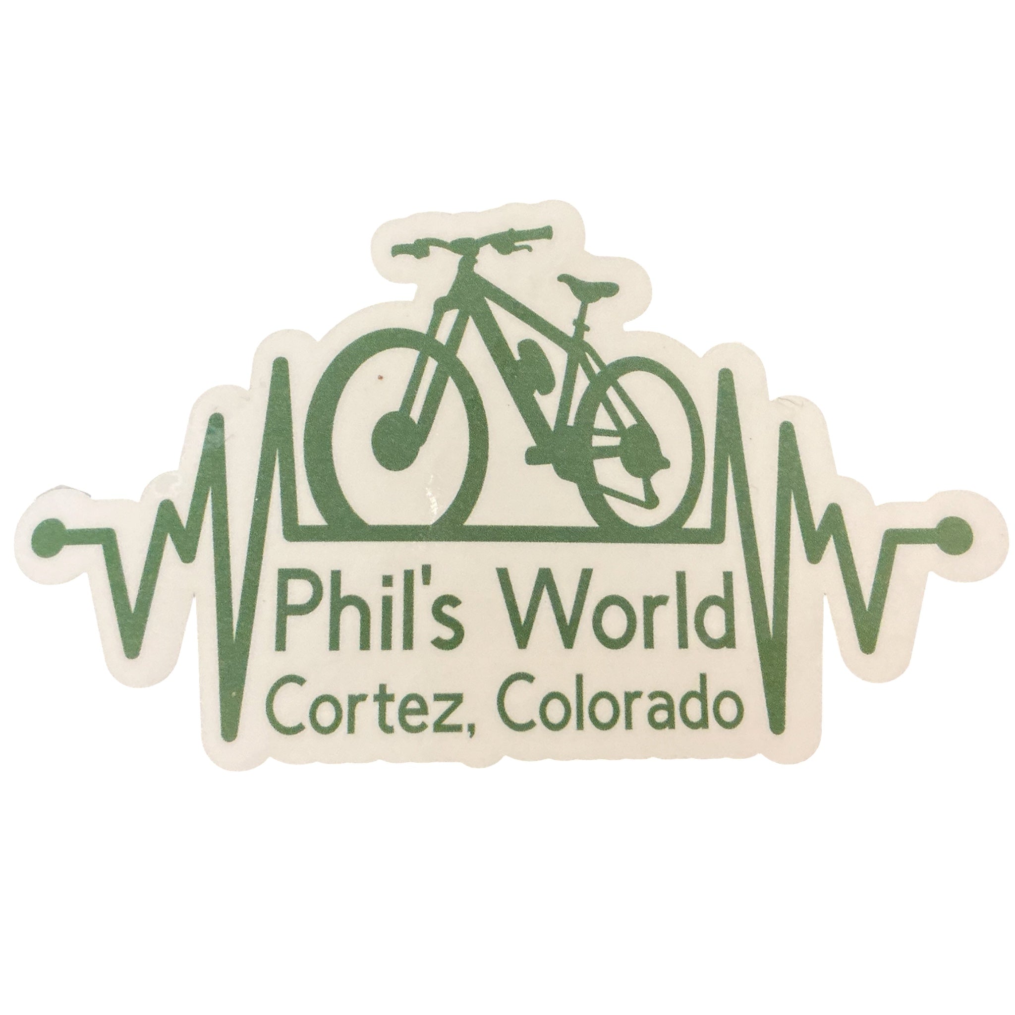 Phil’s World Sticker
