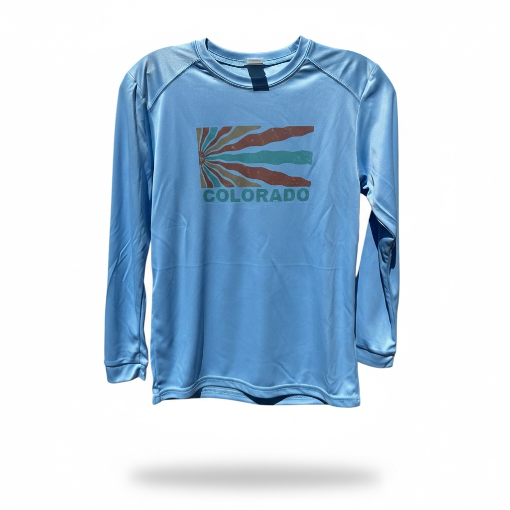 Colorado Retro Sun Shirt Youth