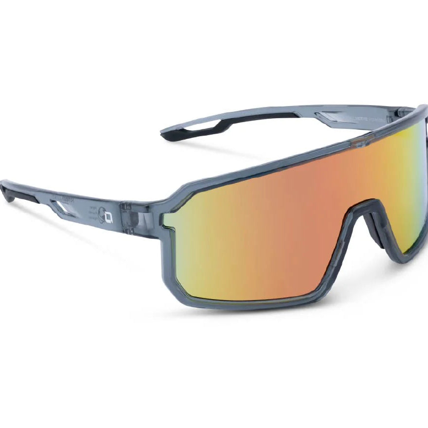 Optic Nerve-Scraggy Shiny Crystal Smoke Polarized Smoke Lens Red Mirror