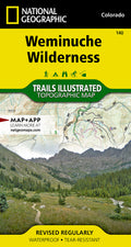 Nat Geo-Weminuche Wilderness No.140