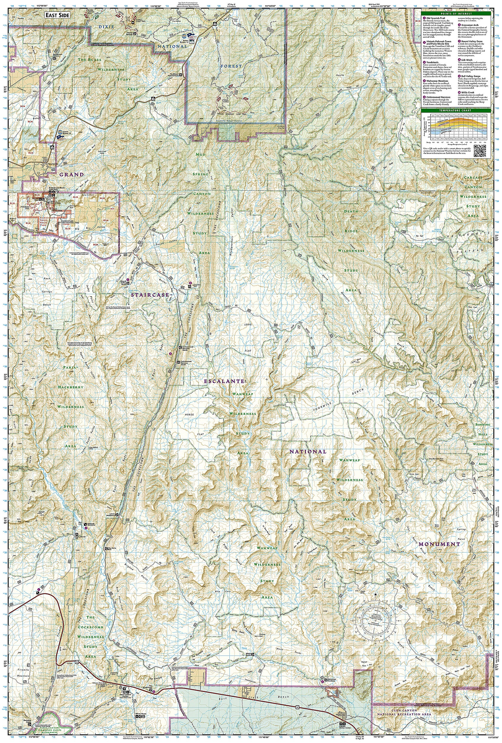 Nat Geo-Grand Staircase/Paunsaugunt Plateau No.714