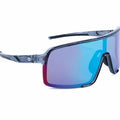 Optic Nerve-Vapor Trail Crystal Gray w/ Polarized Smoke Lens Green Mirror