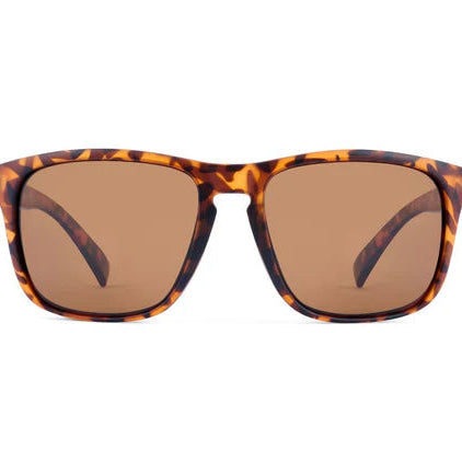 Optic Nerve-Ziggy Matte Tortoise w/ Polarized Brown Lens