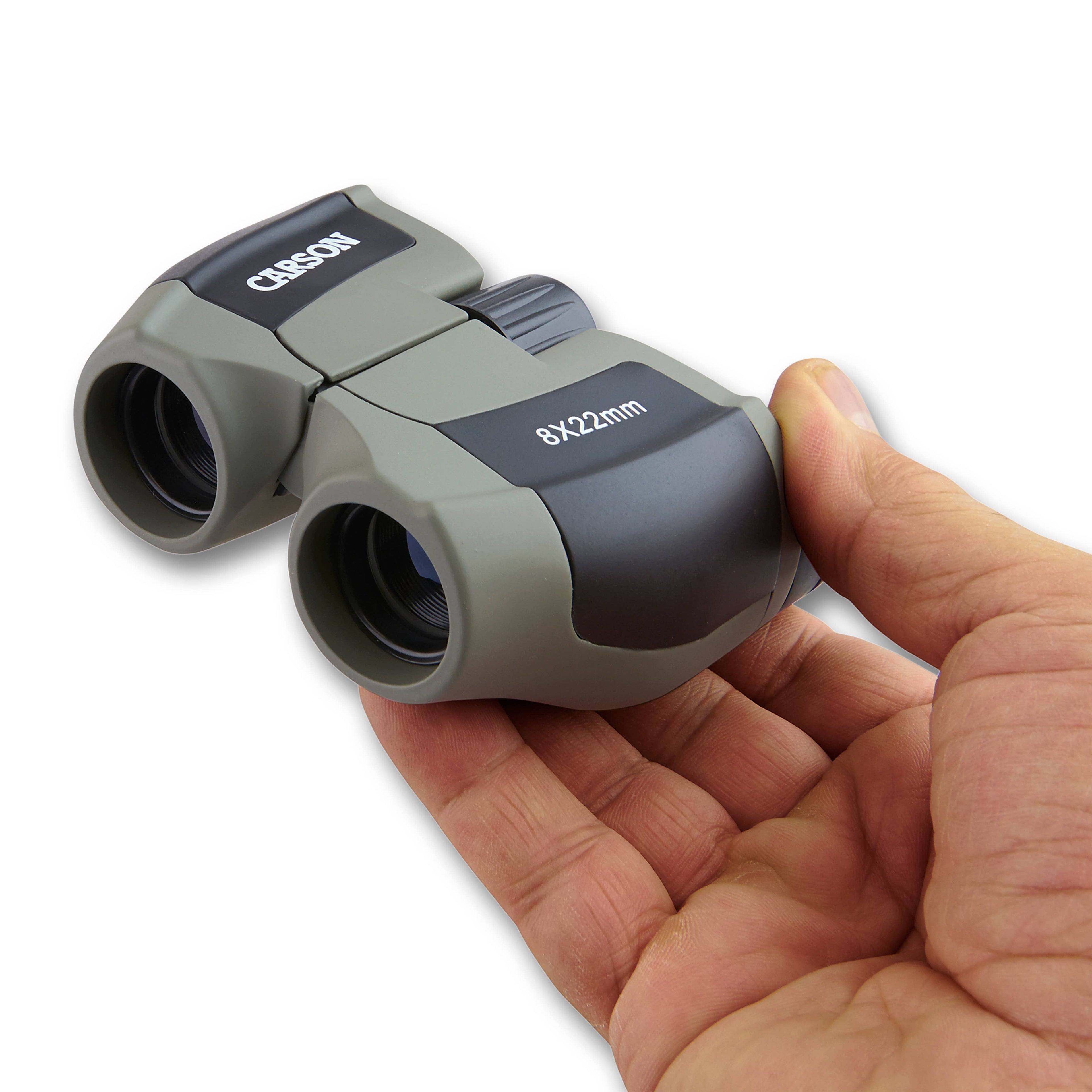 Scout™  8x 22mm Compact Porro Prism, Lightweight Binoculars