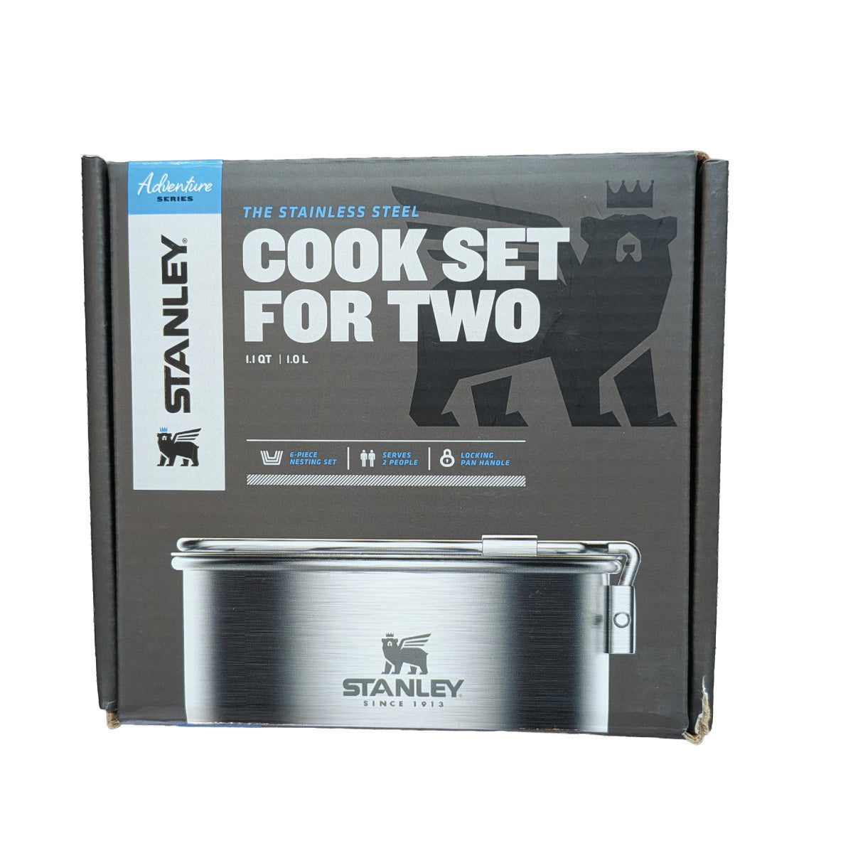 Stanley Adventure Series Stainless Steel Cook Set for Two