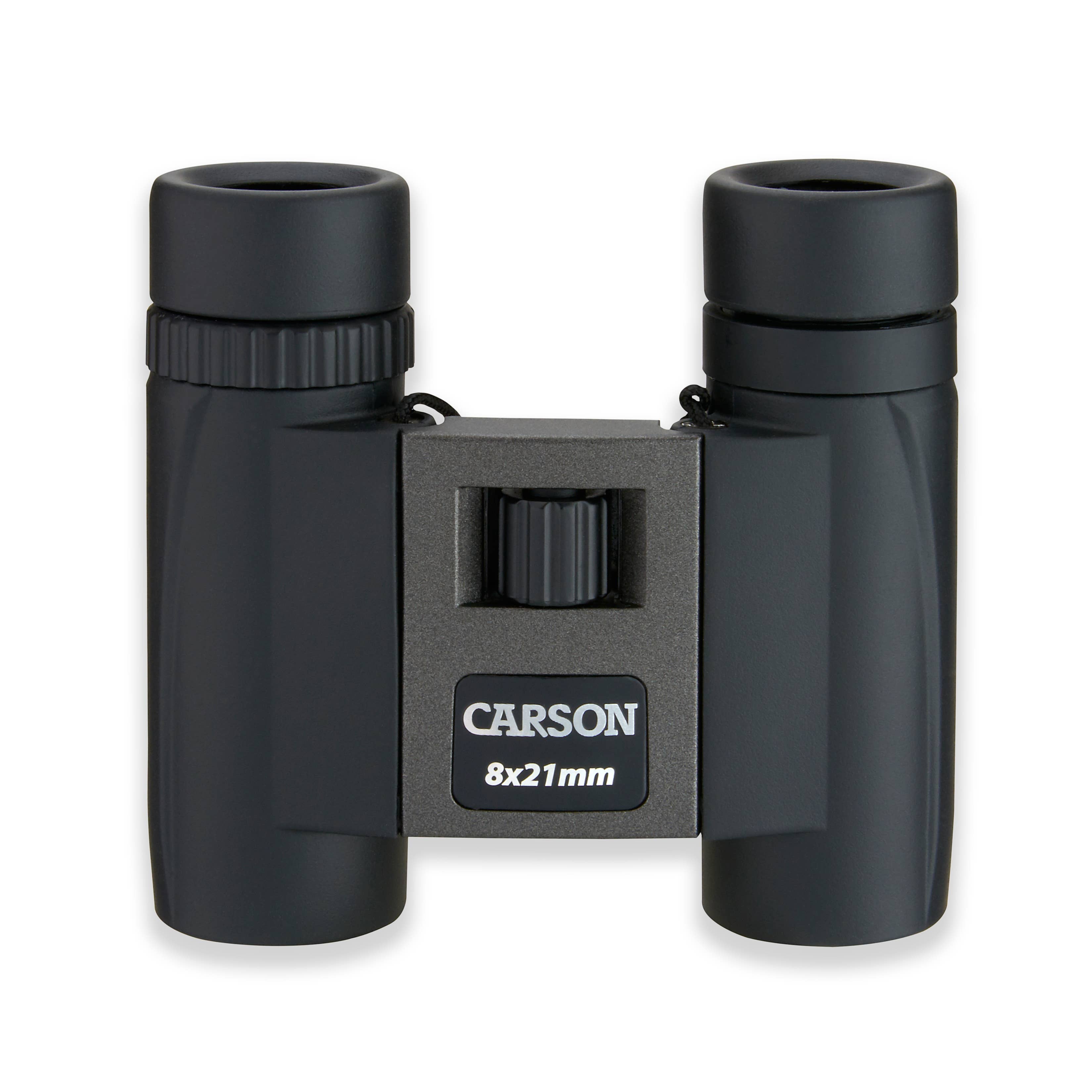 8x21mm Compact Lightweight Binoculars, with Pouch and Strap