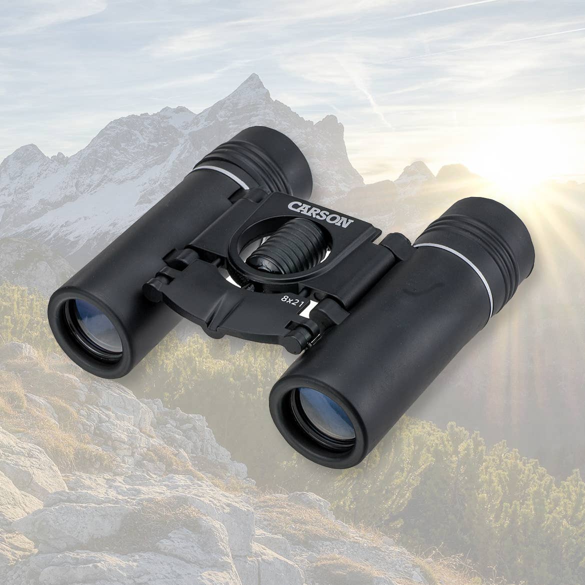 Kinglet™ 8x21mm Compact Roof Prism, Lightweight Binoculars