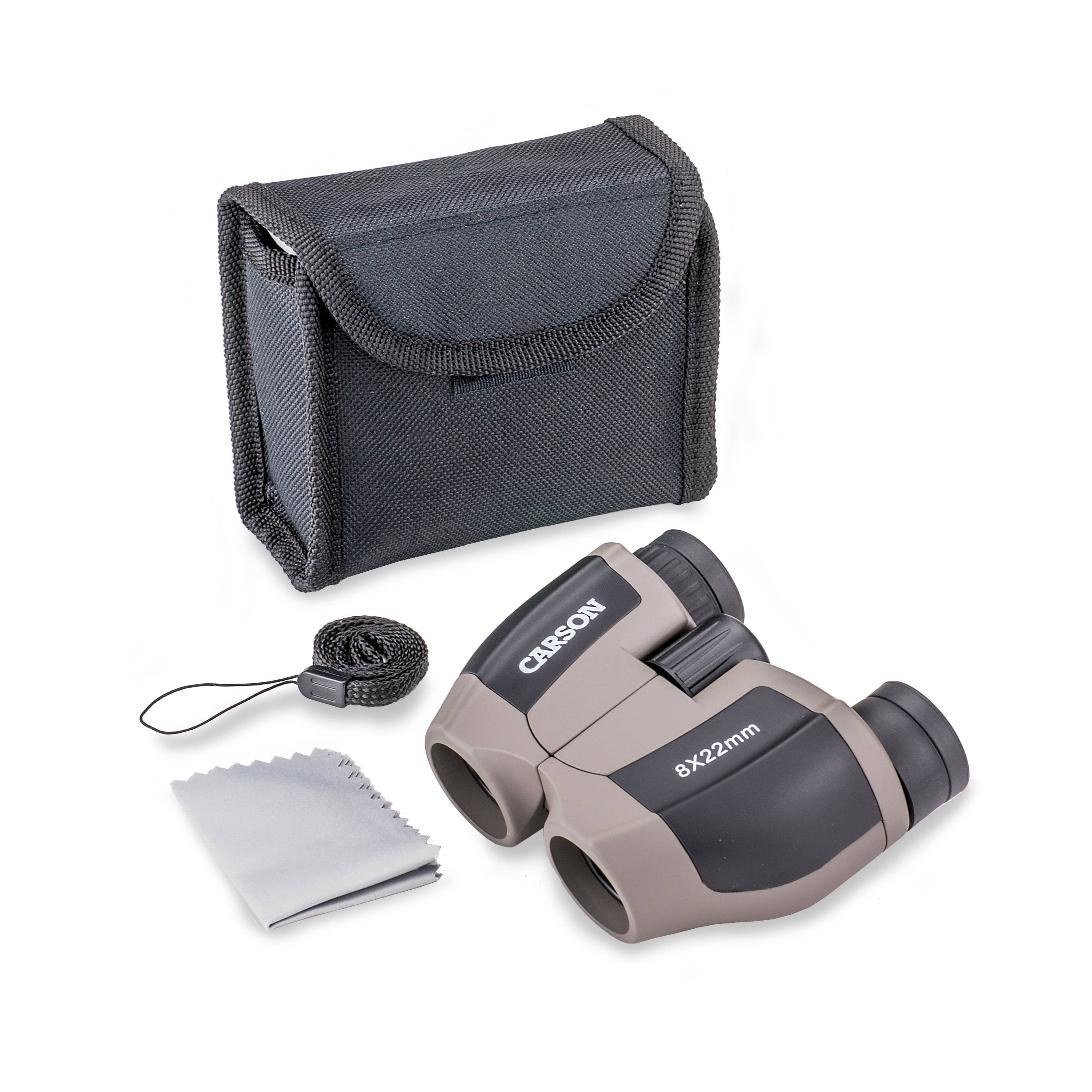 Scout™  8x 22mm Compact Porro Prism, Lightweight Binoculars