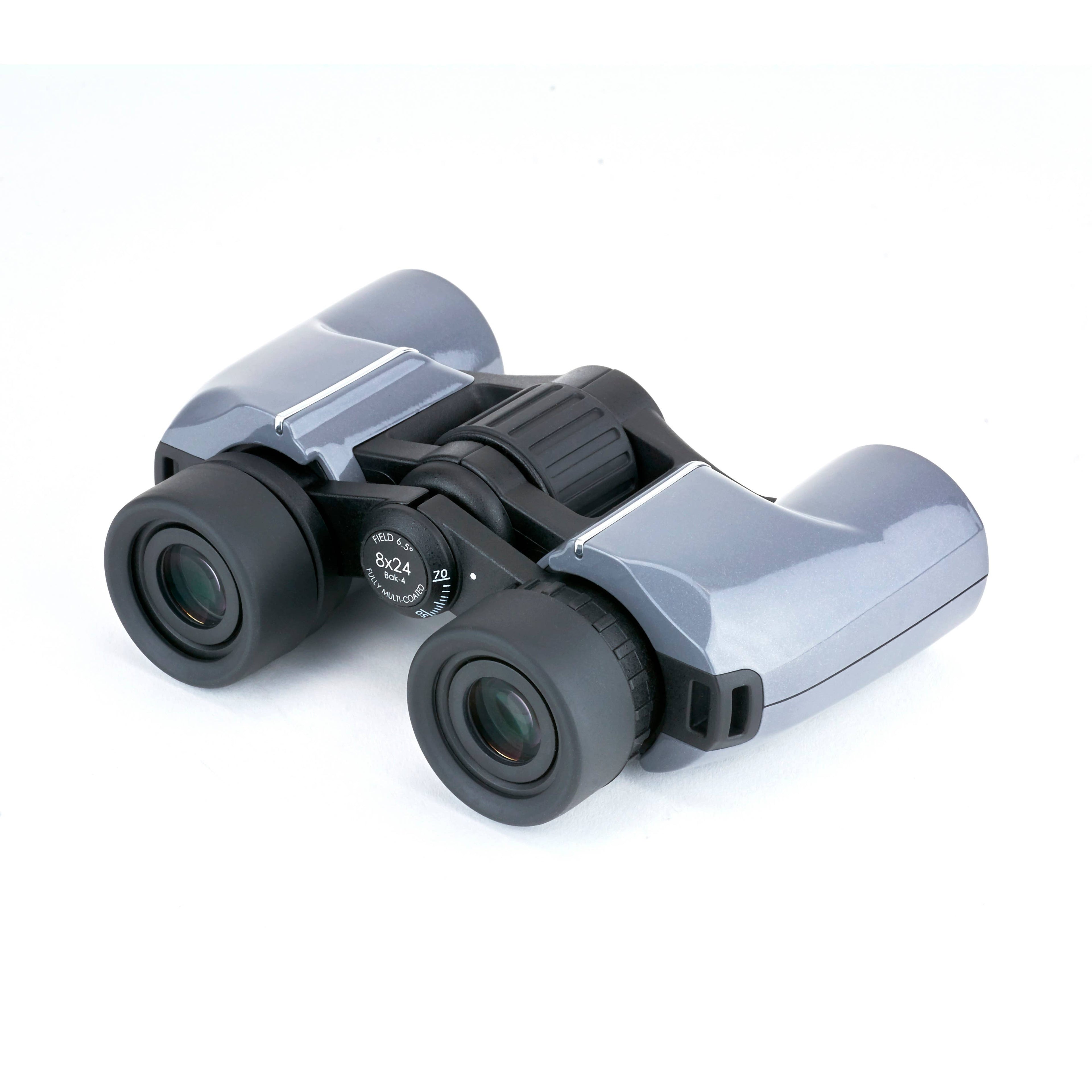Mantaray™ 8x24mm Porro Prism Compact Lightweight Binoculars