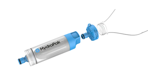 HydraPak water filter on a white background