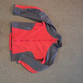 Marmot red and charcoal softshell jacket photo 1