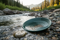 Large Spiral Gold Panning Pan-USED